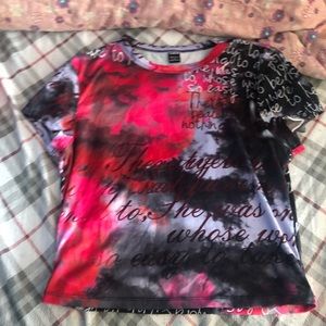 shein crop top, worn handful of times